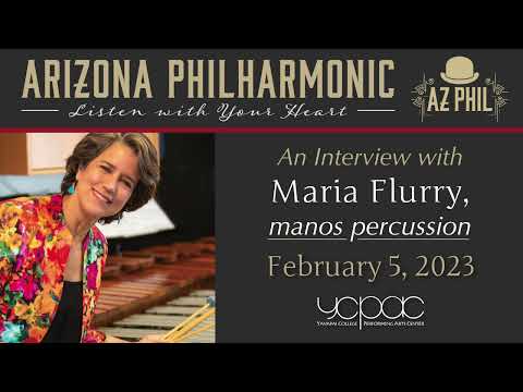 Maria Flurry interview about the manos percussion concert on Feb 5, 2023